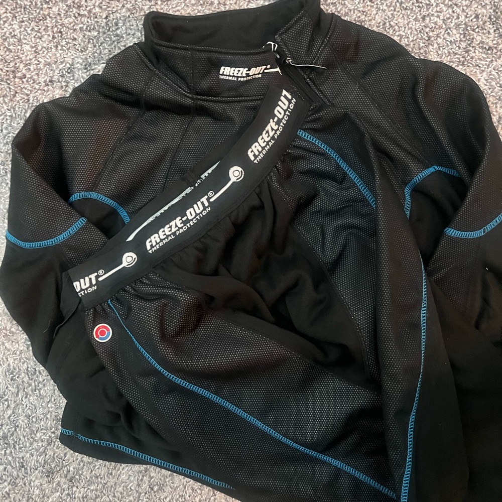 Freeze Thermal Protection Black Jacket set